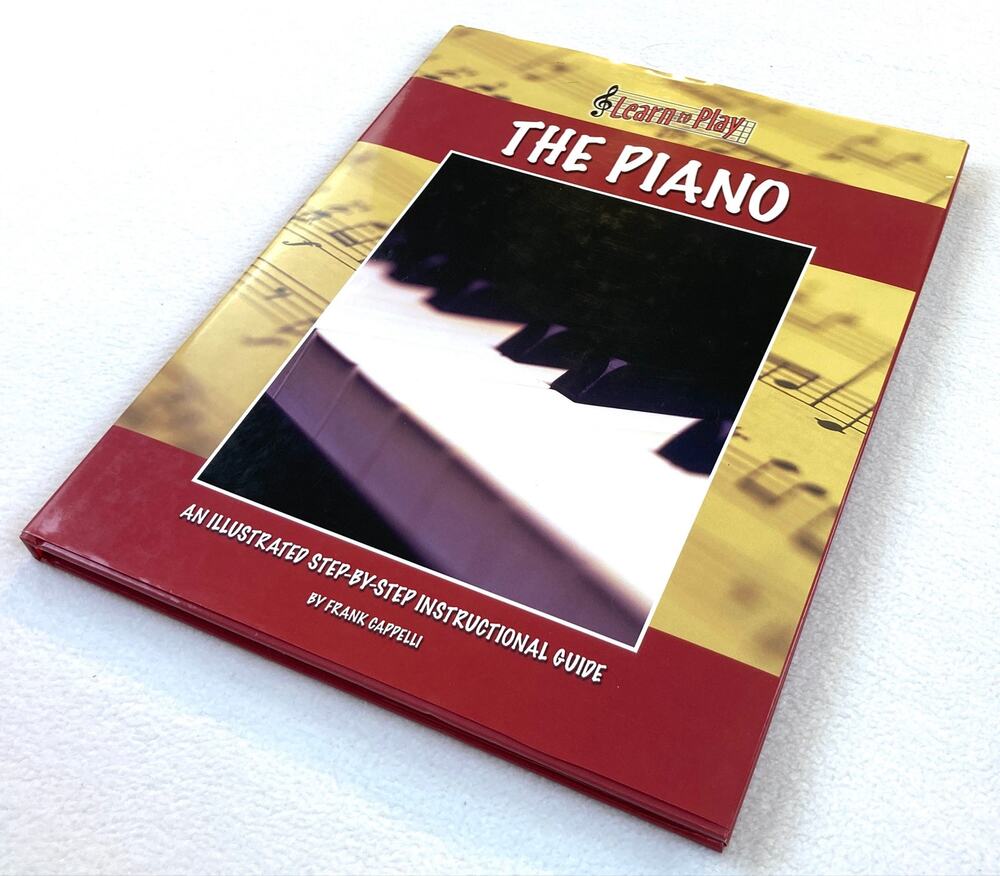 Learn to Play the Piano Book Step-By-Step Music Guide by Frank Cappelli
